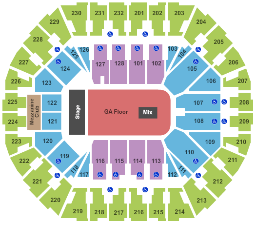 Oakland Arena Bruce Springsteen Seating Chart