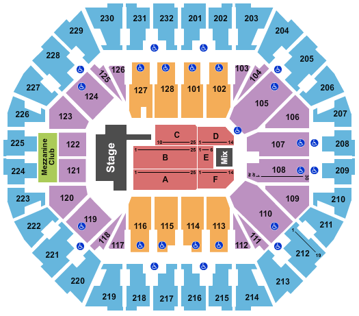Oakland Arena Depeche Mode Seating Chart