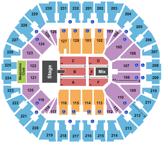 Oakland Arena Earth Wind Fire Seating Chart