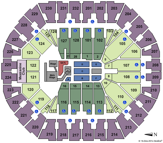 Oakland Arena Iggy Azalea Seating Chart