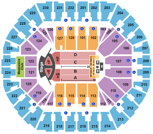 Oakland Arena Jonas Brothers Seating Chart
