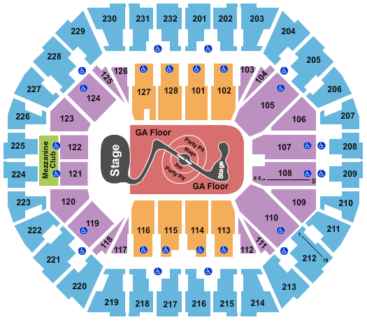 Oakland Arena Justin Timberlake Seating Chart