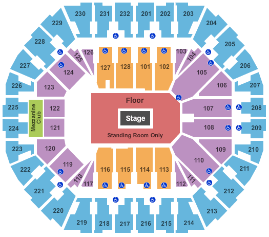 Oakland Arena Kanye West Seating Chart