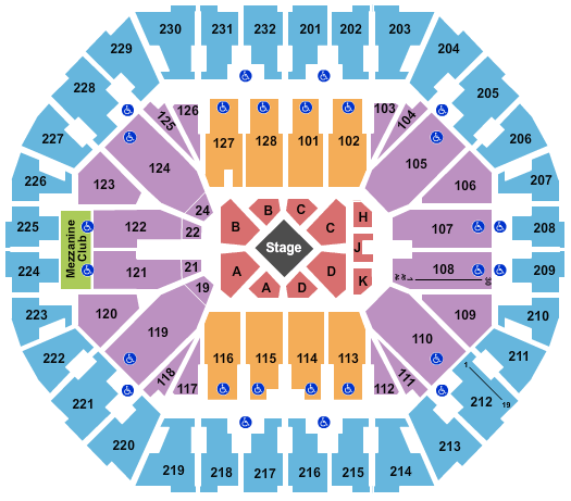 Oakland Arena Kevin Hart Seating Chart