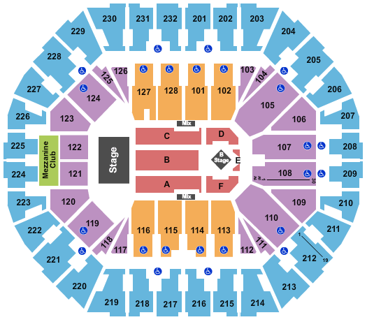 Oakland Arena Lorde Seating Chart