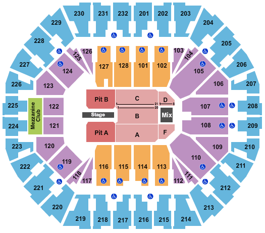 Oakland Arena Post Malone Seating Chart