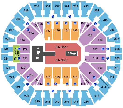 Oakland Arena Travis Scott Seating Chart