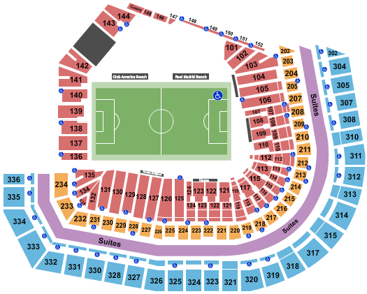 Oracle Park Soccer 2 Seating Chart