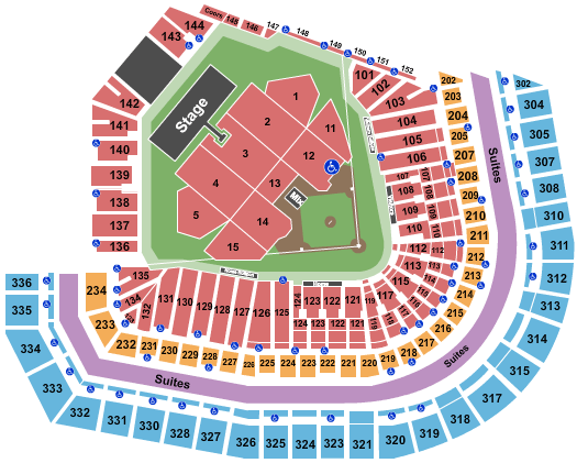 Oracle Park The Stadium Tour Seating Chart