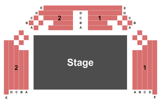 Oregon Contemporary Theatre End Stage Seating Chart
