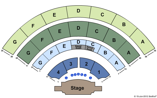 Oregon State Fairgrounds Standard Seating Chart