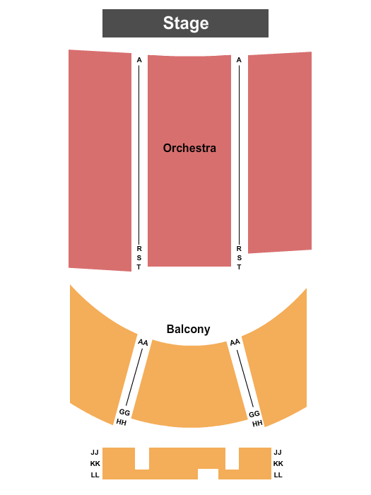 Orillia Opera House End Stage Seating Chart