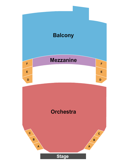 Orpheum Theatre - Boston Endstage 3 Seating Chart