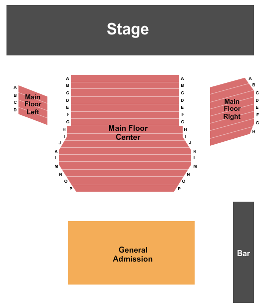 Orpheum Theatre - Flagstaff Collin Raye Seating Chart