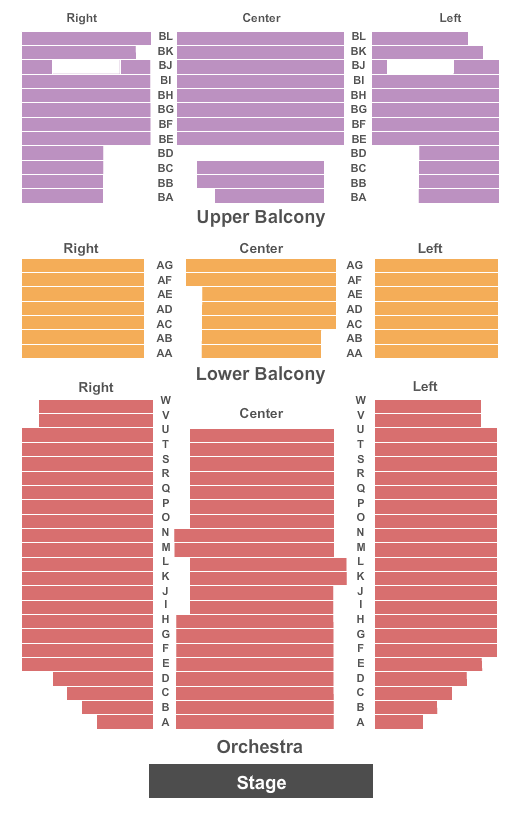 Orpheum Theatre - Wichita Seating Chart