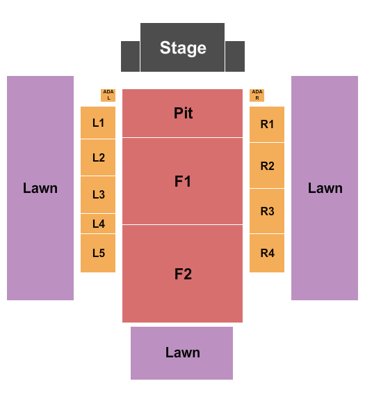 Outdoor Amphitheater At Ford Idaho Center Keith Urban Seating Chart