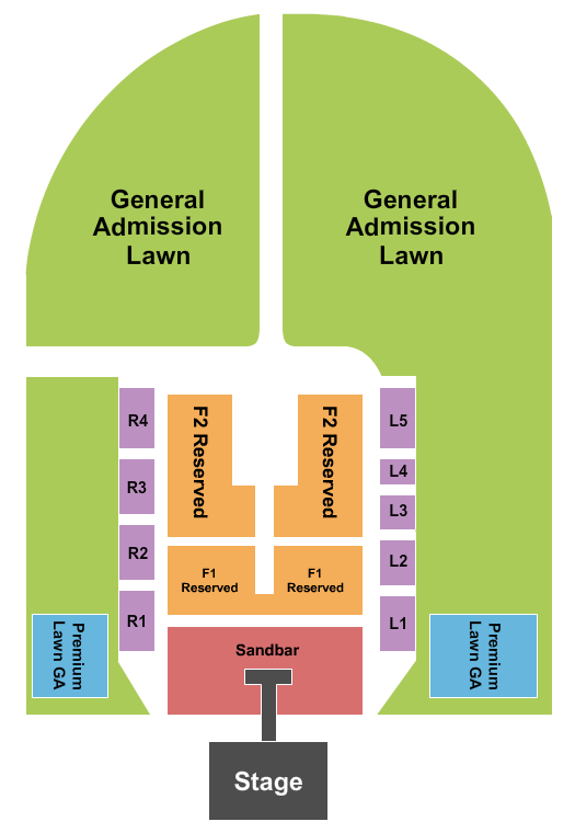 Outdoor Amphitheater At Ford Idaho Center Kenny Chesney 2 Seating Chart