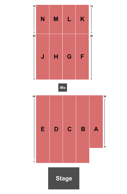 Outdoors At Seminole Casino Center - Immokalee Endstage 3 Seating Chart