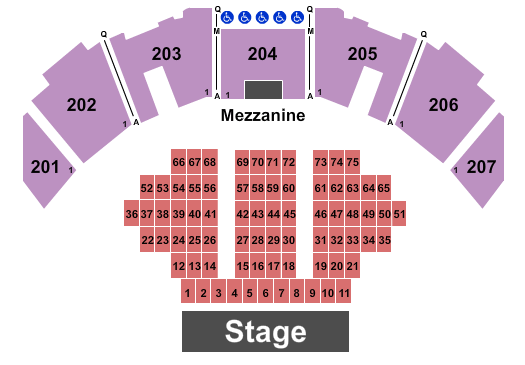 Ovation Hall at Ocean Resort Casino Nikos Vertis Seating Chart