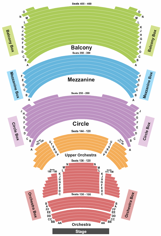 Madison Symphony Orchestra Overture Hall At Overture Center for the Arts Seating Chart