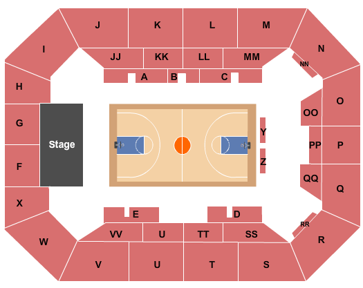 Riverpark Center Seating Chart