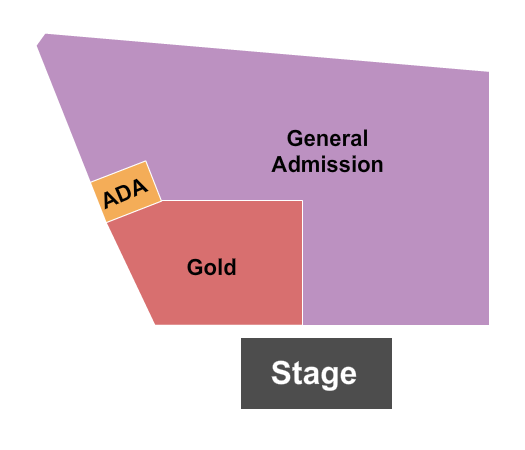 Oxbow Riverstage Endstage Gold Seating Chart