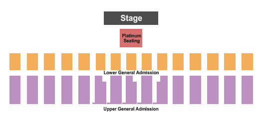 Ozark Empire Fairgrounds Platinum GA Seating Chart