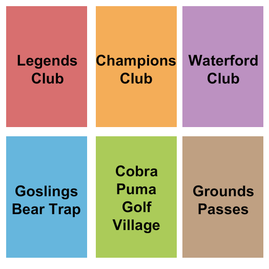 seating chart for PGA National Resort & Spa - Palm Beach Gardens - Golf - eventticketscenter.com