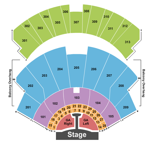 PH Live At Planet Hollywood Next Event Seating Chart