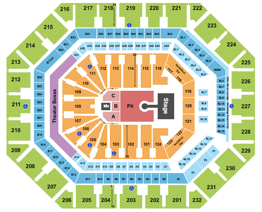 Mortgage Matchup Center Louis Tomlinson Seating Chart