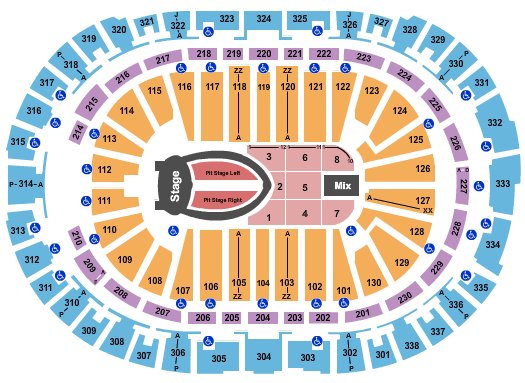 PNC Arena Ariana Grande Seating Chart