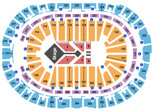 PNC Arena Casting Crowns Seating Chart