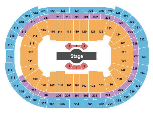 PNC Arena Cirque Corteo Seating Chart