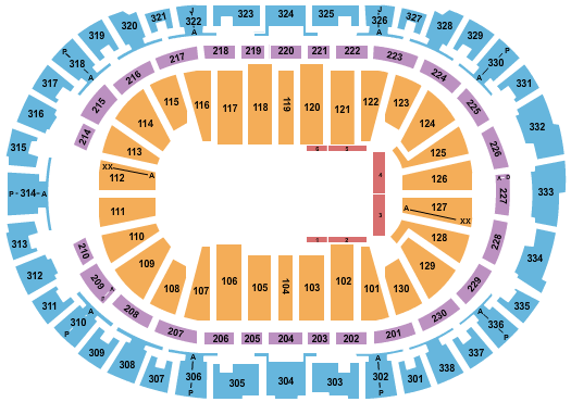PNC Arena Cirque du Soleil: AXEL Seating Chart