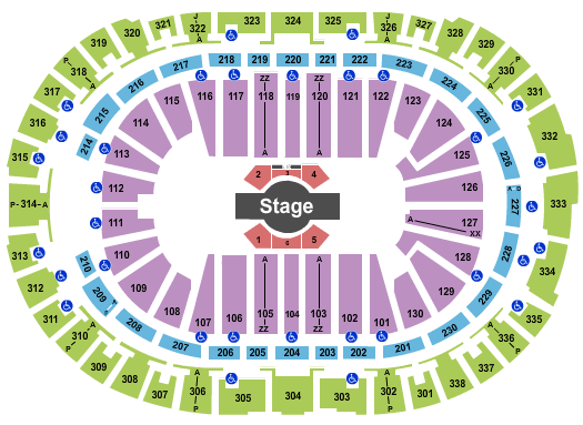 PNC Arena Cirque Du Soleil - Corteo Seating Chart