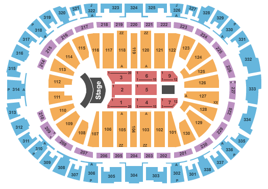 PNC Arena Ed Sheeran Seating Chart