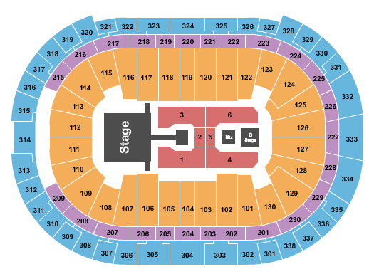 PNC Arena Enrique Iglesias Seating Chart