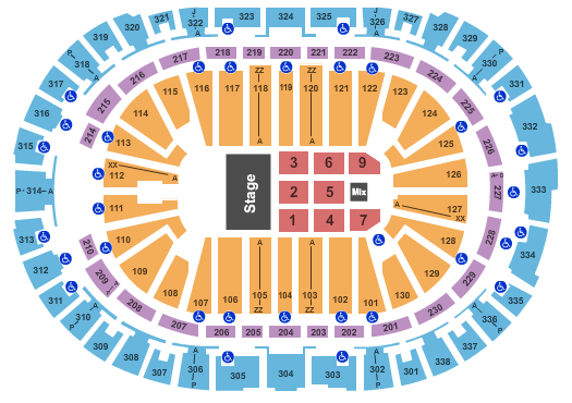 PNC Arena Half House 2 Seating Chart