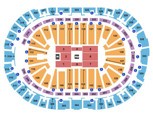 PNC Arena In Real Life Comedy Tour Seating Chart
