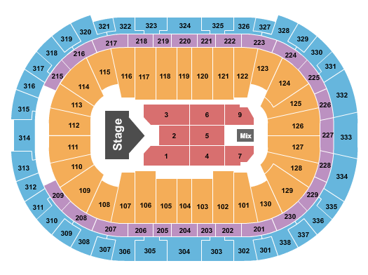 PNC Arena Jelly Roll Seating Chart