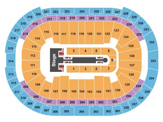 PNC Arena Jennifer Lopez 2024 Seating Chart