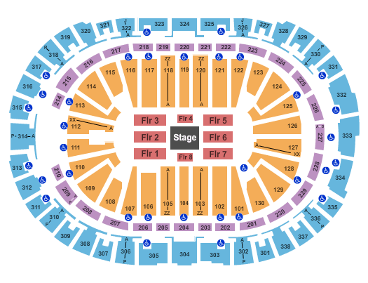 PNC Arena Jim Gaffigan Seating Chart