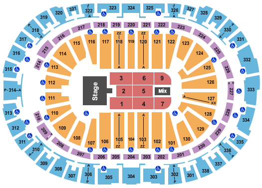 PNC Arena JoJo Siwa Seating Chart