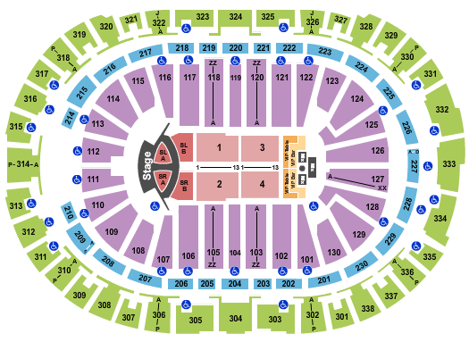 PNC Arena Jonas Brothers Seating Chart