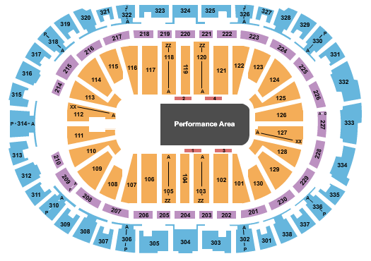 PNC Arena Jurassic World Seating Chart