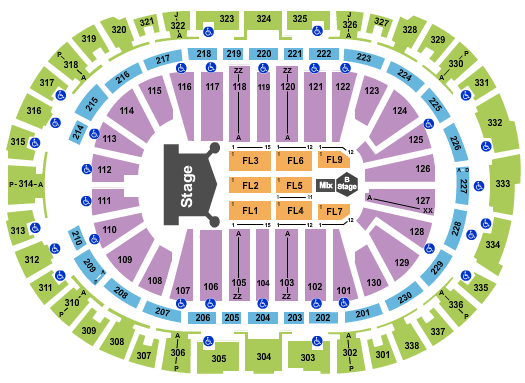 PNC Arena Kiss Seating Chart