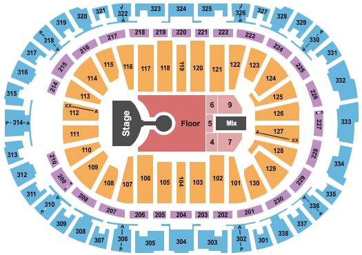 PNC Arena Lizzo Seating Chart