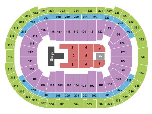 Lenovo Center Maveric City Music Seating Chart