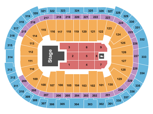 PNC Arena Melanie Martinez Seating Chart