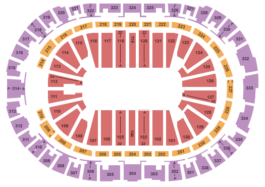 seating chart for PNC Arena - Monster Jam-2 - eventticketscenter.com